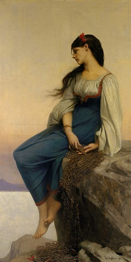 Graziella art print by Jules-Joseph Lefebvre for $57.95 CAD