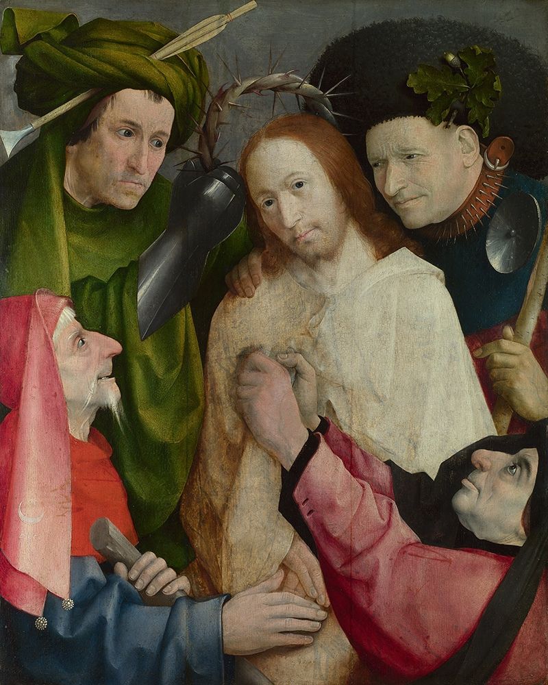 Christ Crowned with Thorns art print by Hieronymus Bosch for $57.95 CAD