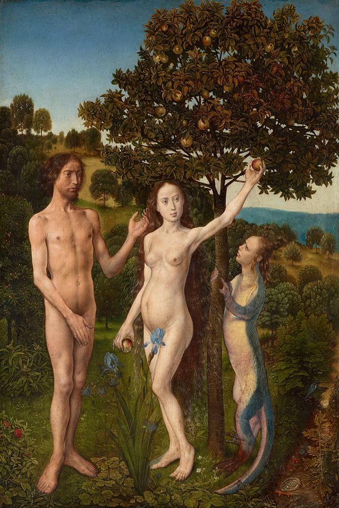 The Fall of Man art print by Hugo van der Goes for $57.95 CAD