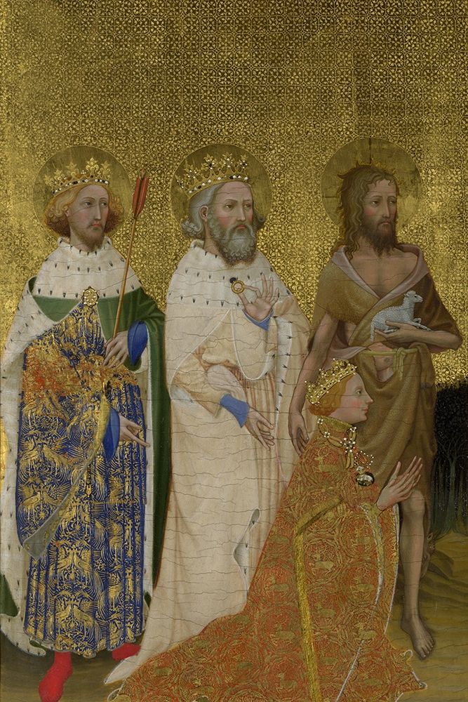 Wilton Diptych, left panel art print by Unknown for $57.95 CAD
