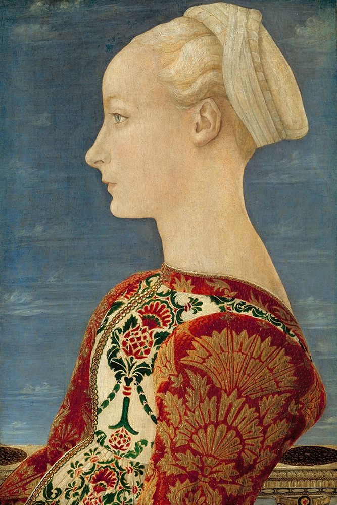 Profile Portrait of a Young Lady art print by Piero del Pollaiolo for $57.95 CAD