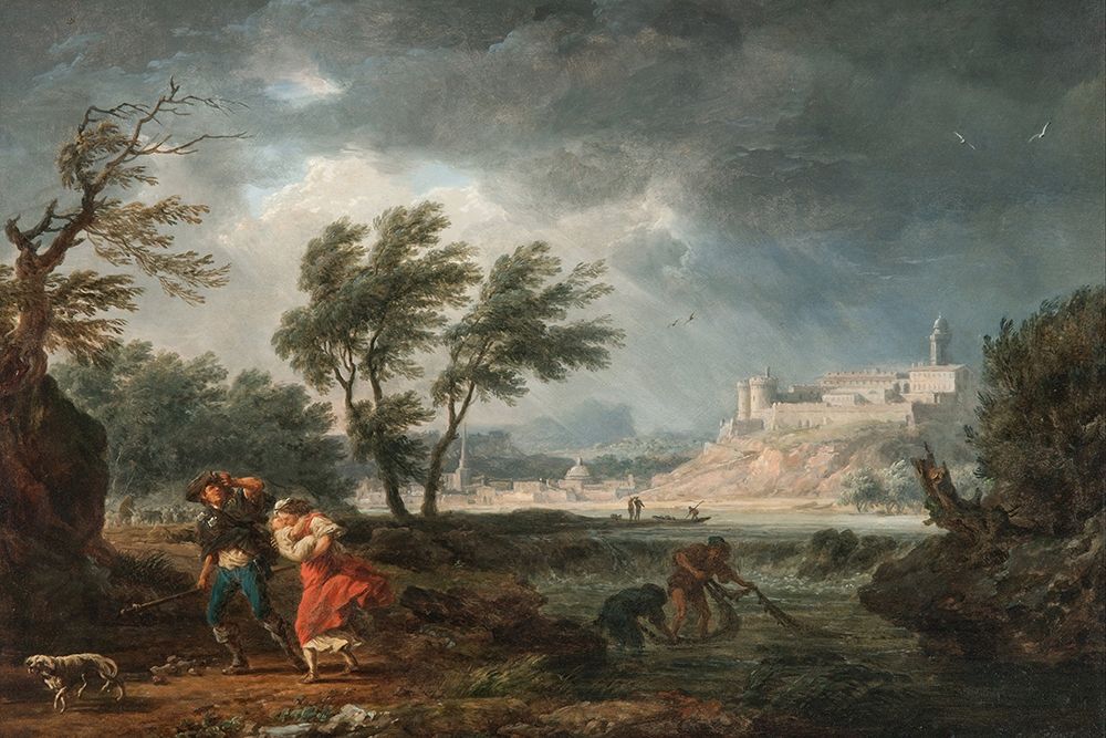 Four Times of the Day, Midday art print by Claude-Joseph Vernet for $57.95 CAD