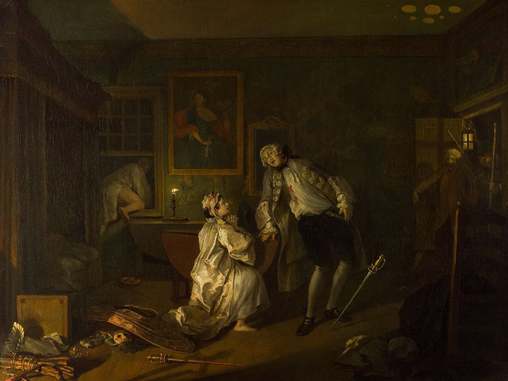 Marriage A la Mode 5 The Bagnio art print by William Hogarth for $57.95 CAD