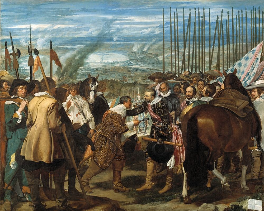 The Surrender of Breda art print by Diego Velazquez for $57.95 CAD