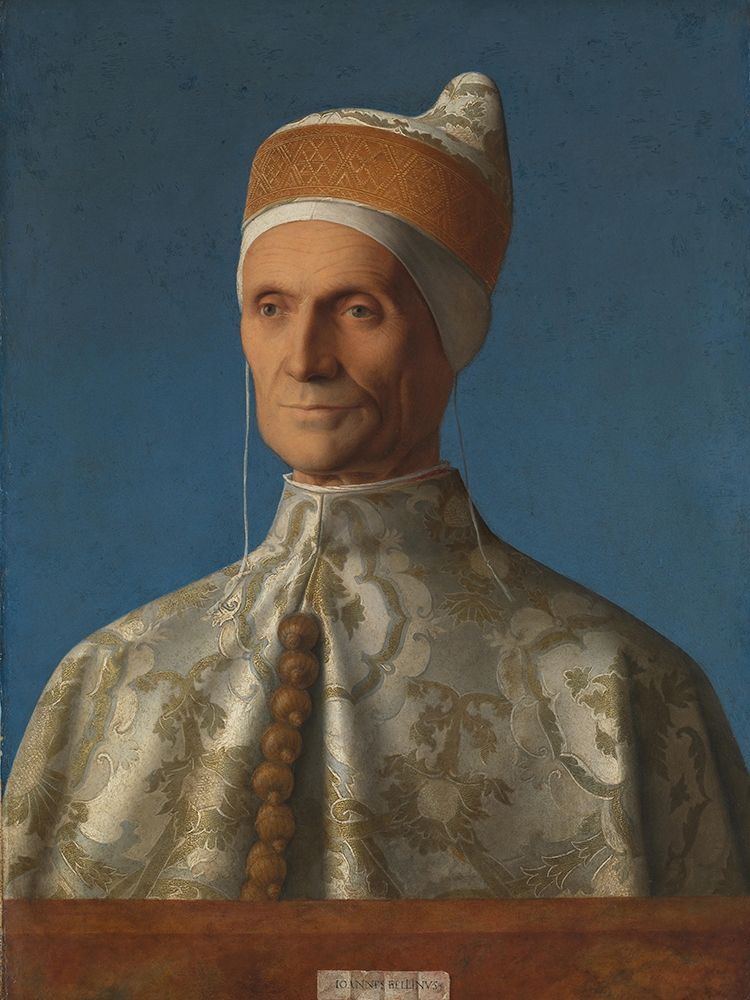 Portrait of Doge Leonardo Loredan art print by Giovanni Bellini for $57.95 CAD