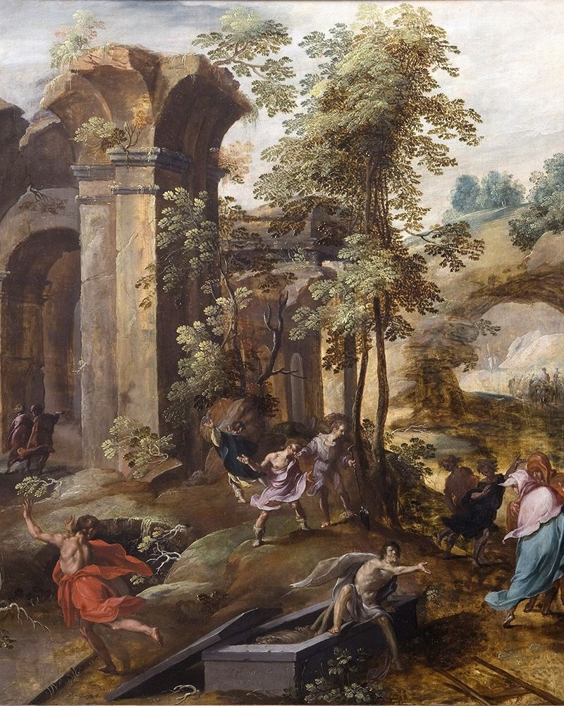 The Miracle at the Grave of Elisha art print by Jan Nagel for $57.95 CAD