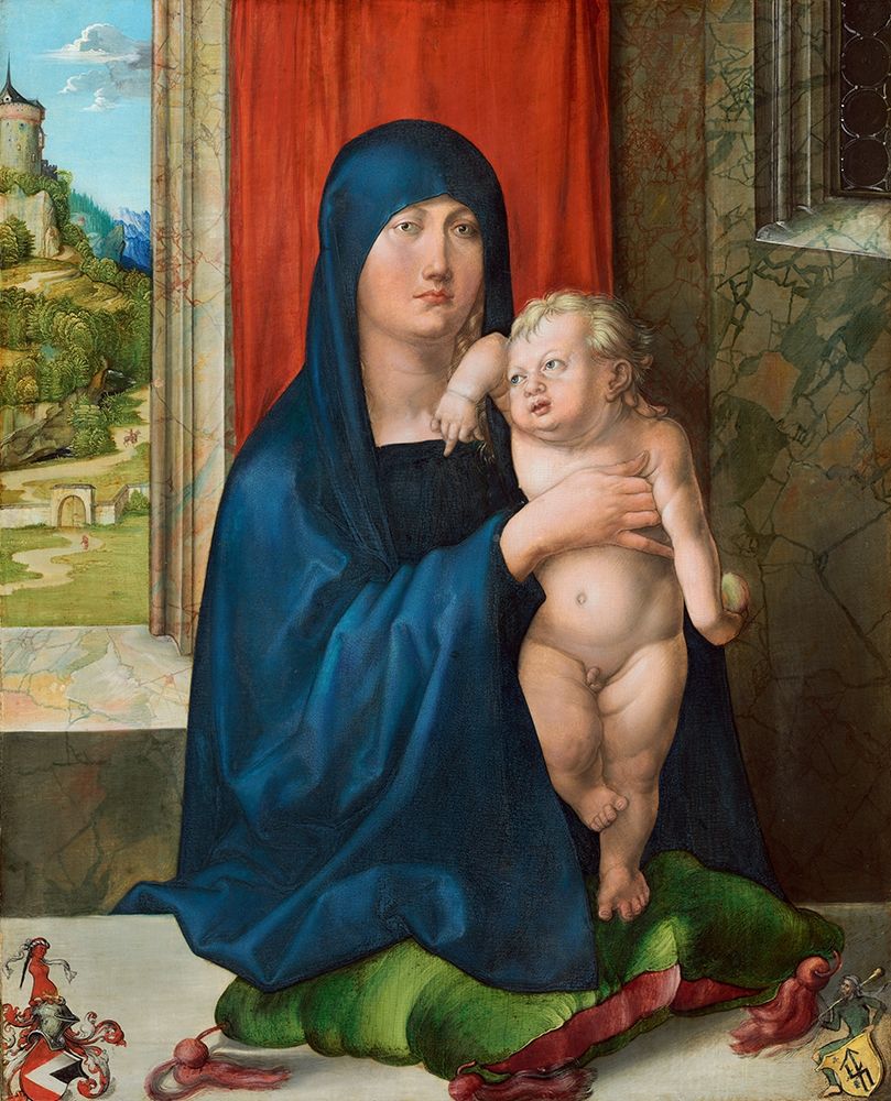 Haller Madonna ca 1496 art print by Albrecht Durer for $57.95 CAD
