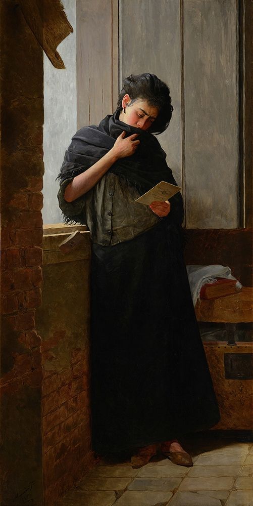 Longing at Saudade art print by Jose Ferraz de Almeida Junior for $57.95 CAD