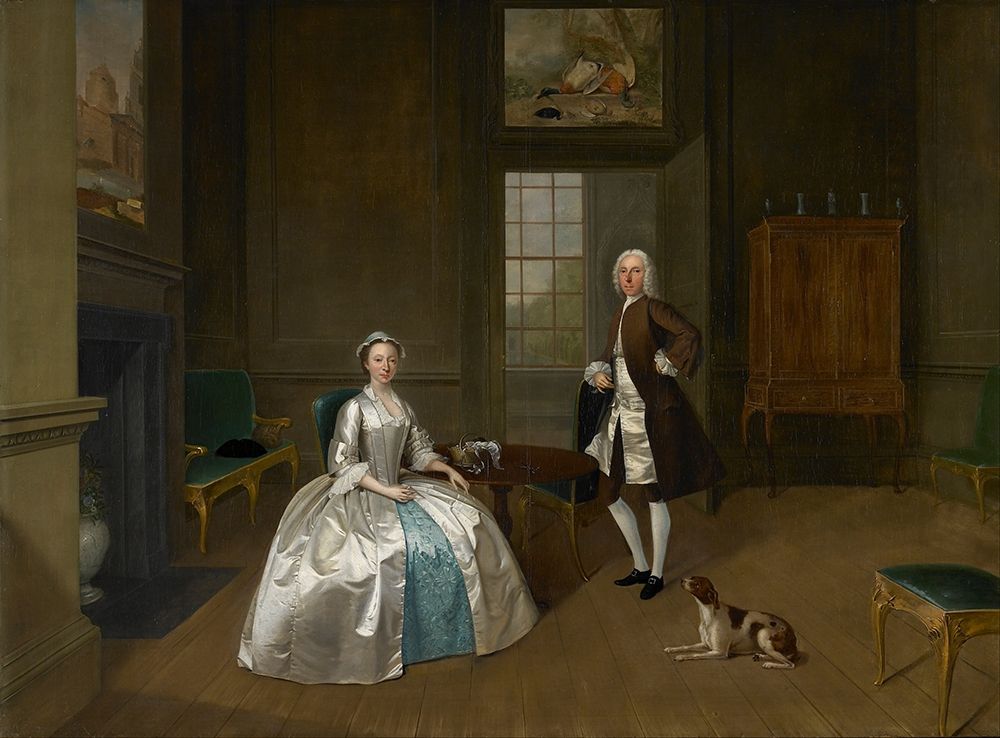Mr. and Mrs. Atherton art print by Arthur Devis for $57.95 CAD