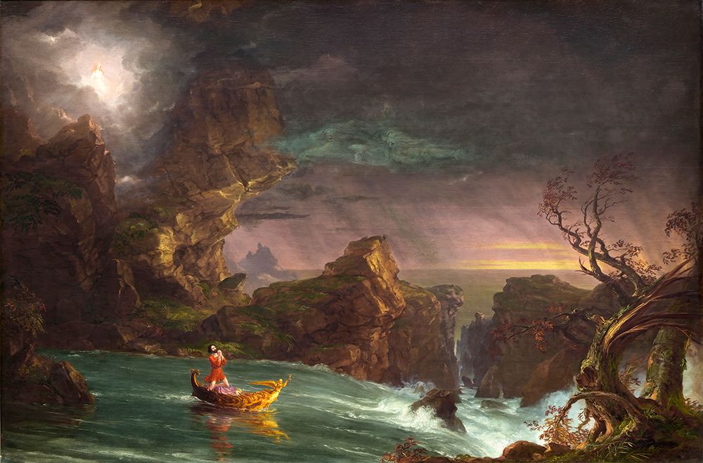 The Voyage of Life Manhood 1842 art print by Thomas Cole for $57.95 CAD