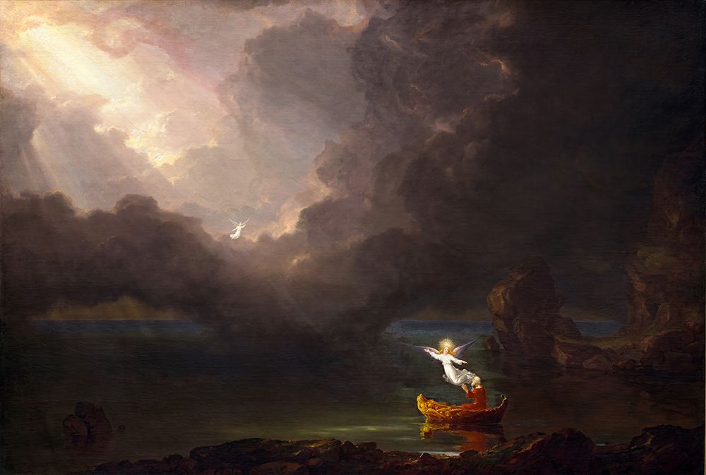 The Voyage of Life Old Age 1842 art print by Thomas Cole for $57.95 CAD