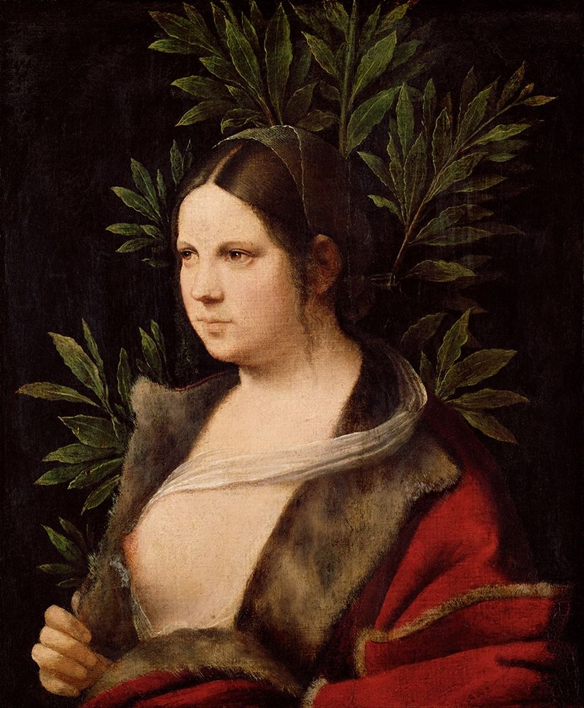Laura art print by Giorgione for $57.95 CAD