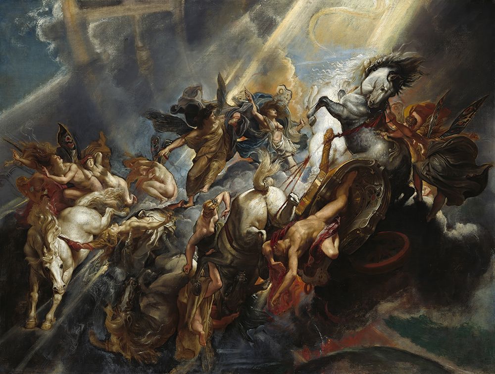The Fall of Phaeton 1604 art print by Peter Paul Rubens for $57.95 CAD