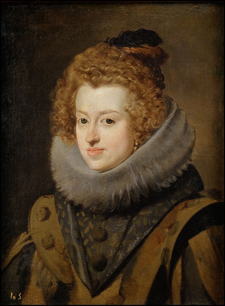 Portrait of Maria Anna art print by Diego Valazquez for $57.95 CAD