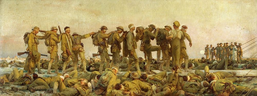 Gassed art print by John Singer Sargent for $57.95 CAD