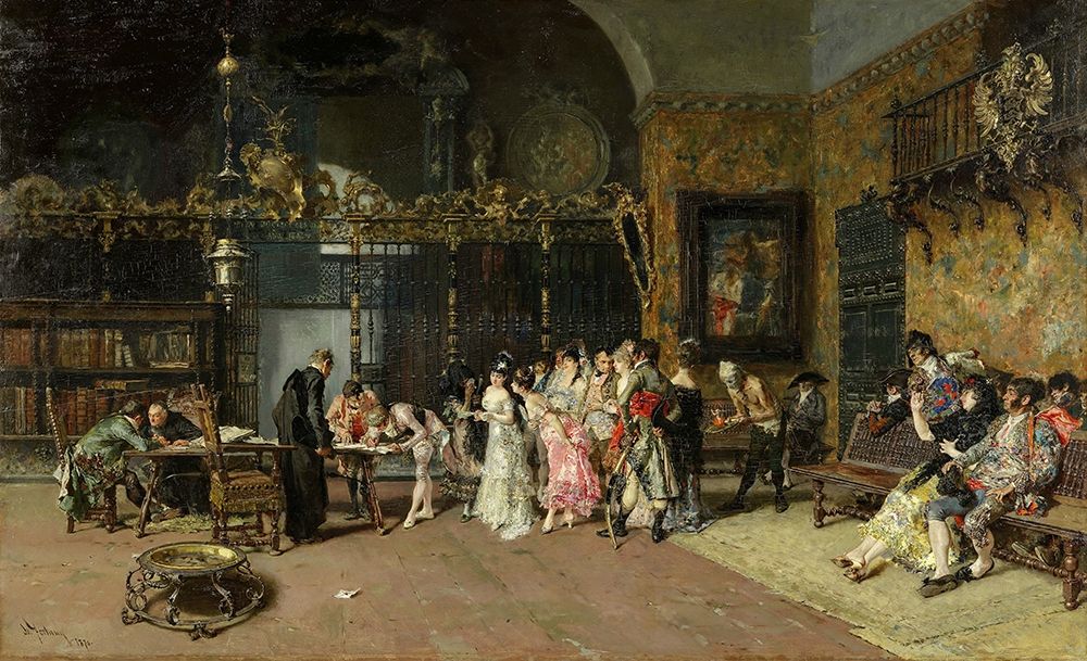 The Spanish Wedding art print by Maria Fortuny for $57.95 CAD