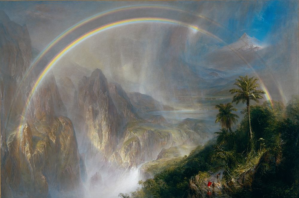 Rainy Season in the Tropics art print by Frederic Edwin Church for $57.95 CAD