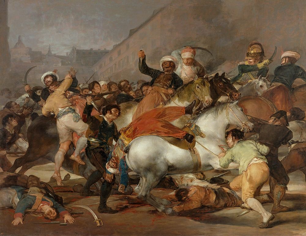 The Second of May 1808 art print by Francisco Goya for $57.95 CAD
