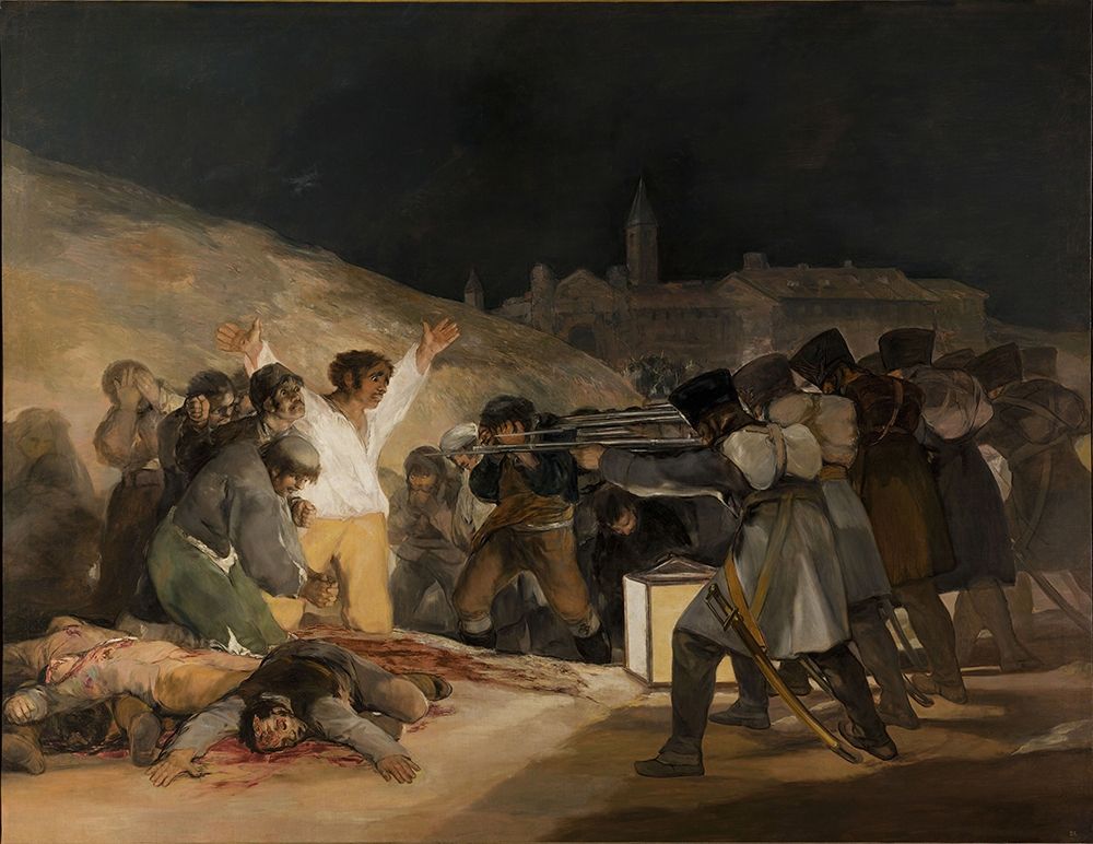 The Third of May 1808 art print by Diego Valazquez for $57.95 CAD
