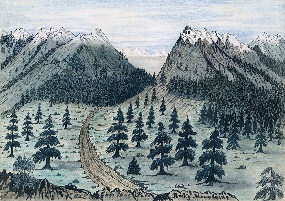 Cherokee Trail art print by Daniel A Jenks for $57.95 CAD