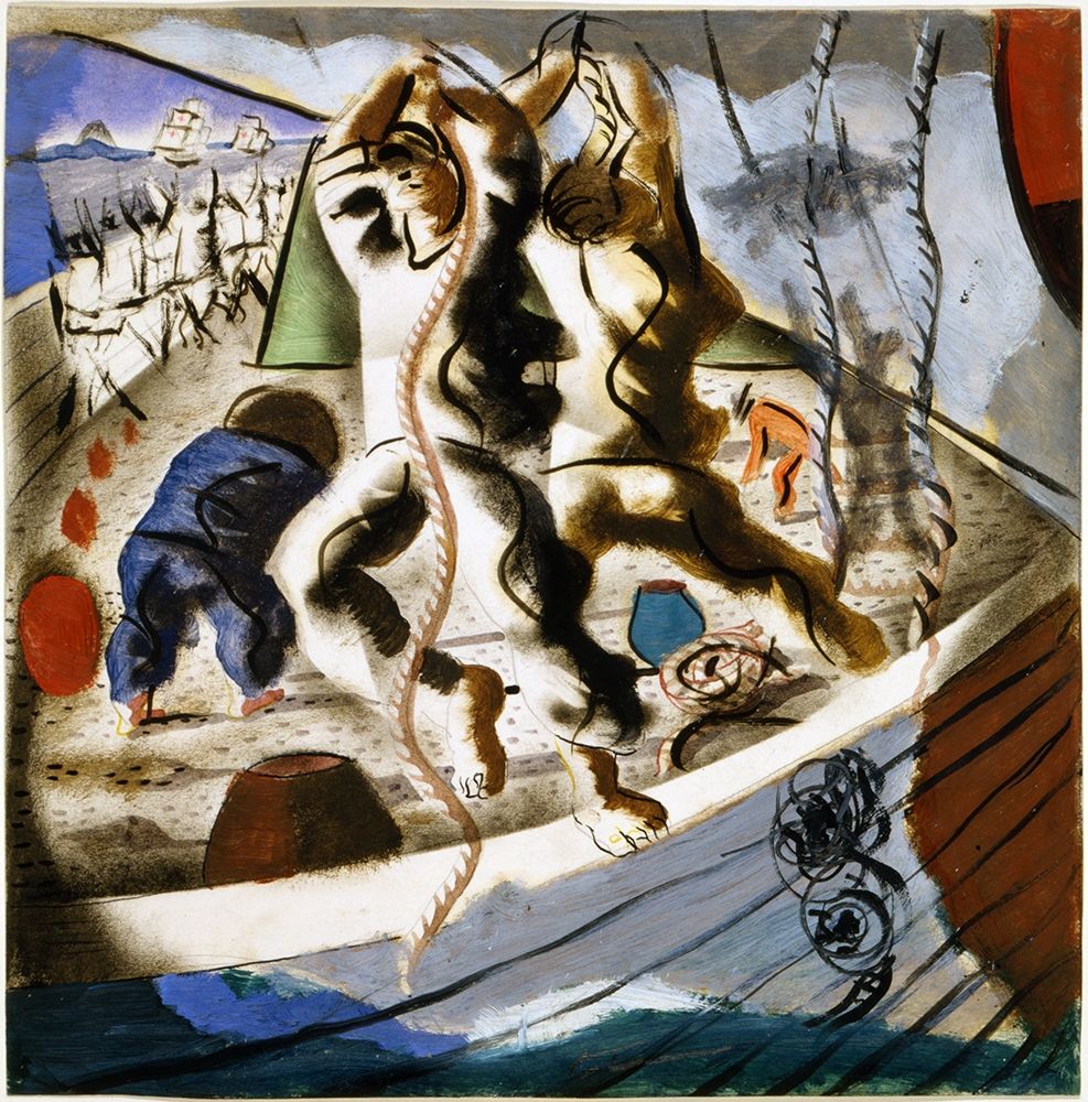 Discovery of the Land art print by Candido Portinari for $57.95 CAD