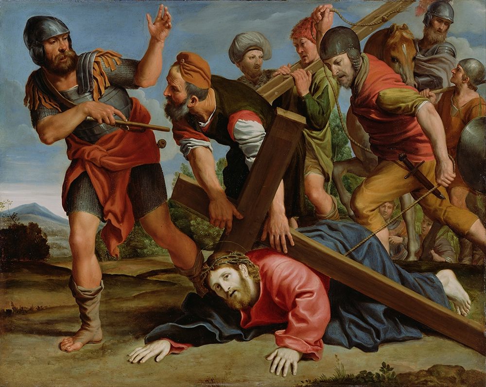 The Way to Calvary art print by Domenichino for $57.95 CAD
