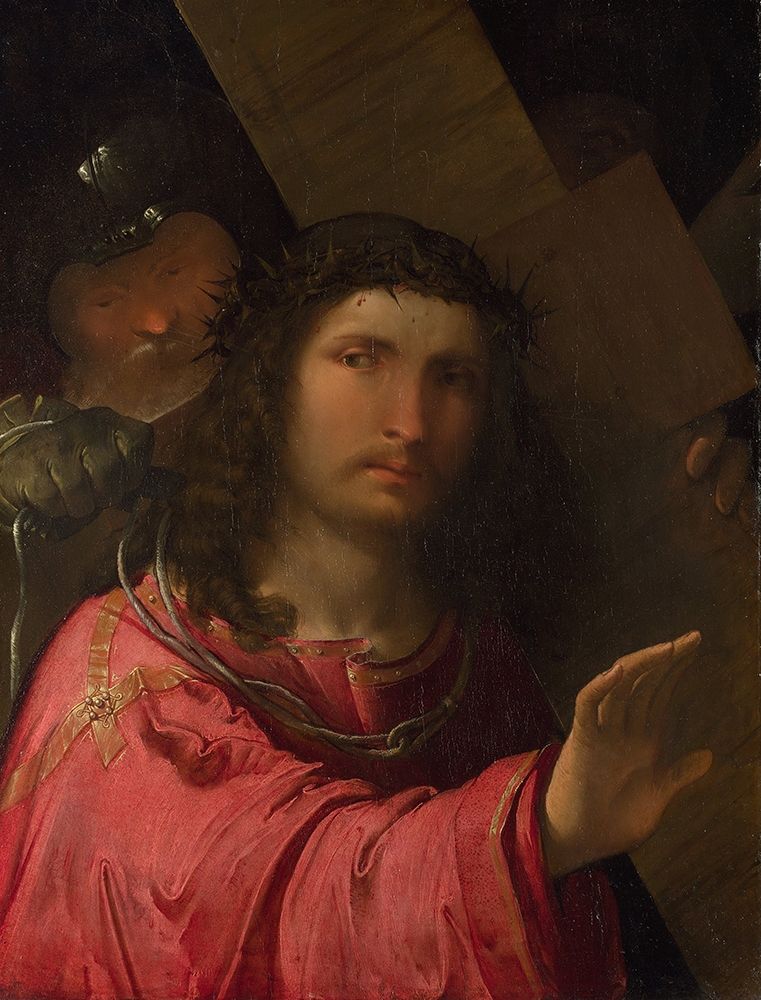Christ carrying the Cross art print by Altobello Melone for $57.95 CAD