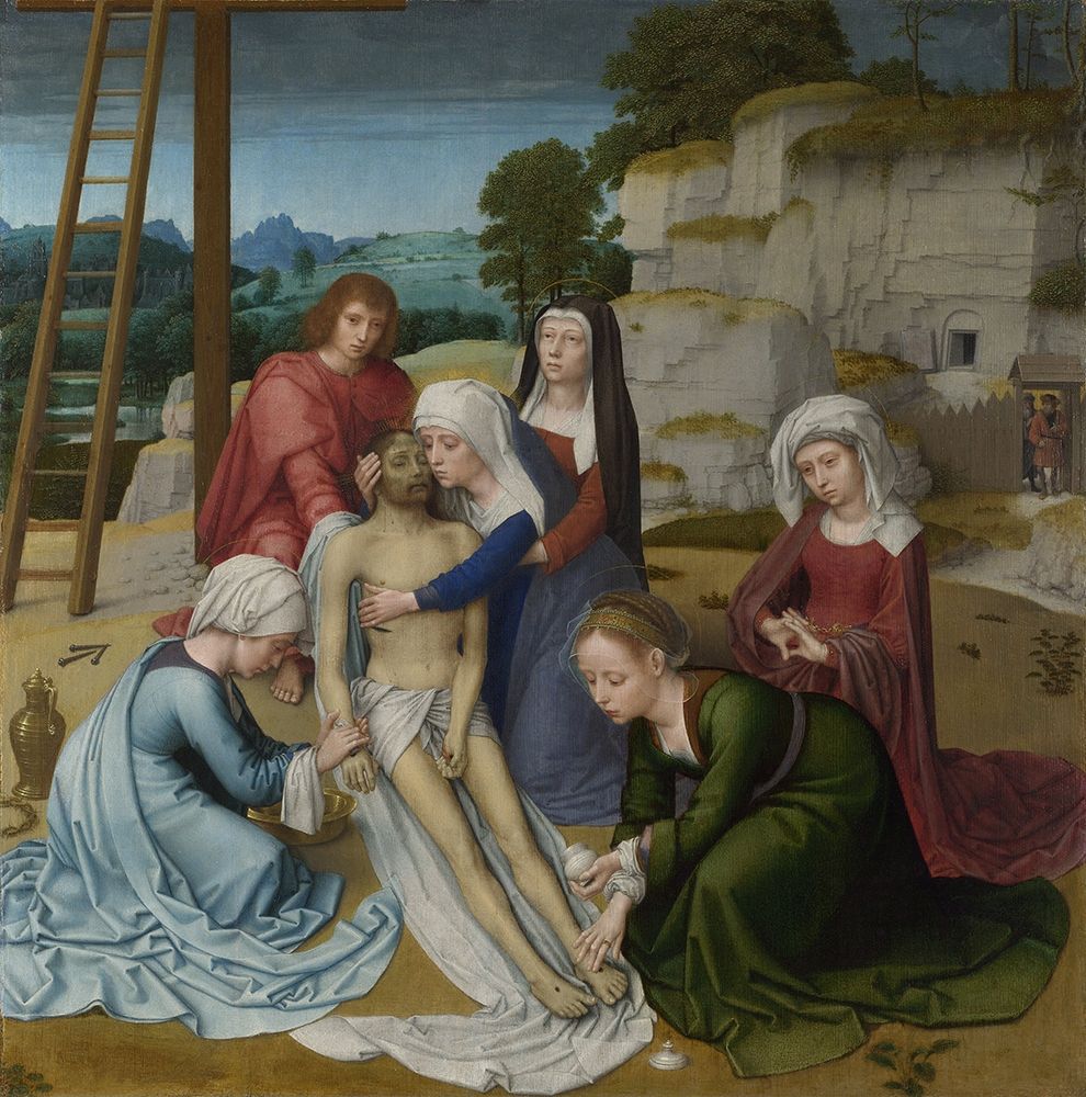 Lamentation art print by Gerard David for $57.95 CAD