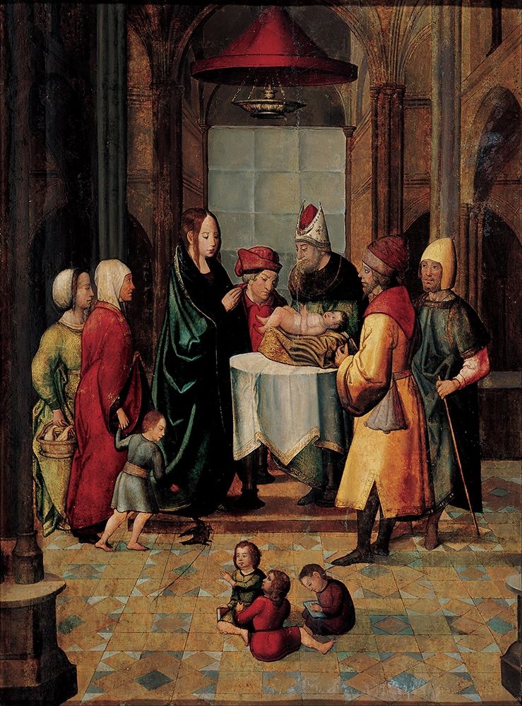 The Presentation of Christ art print by Borgona Juan de for $57.95 CAD