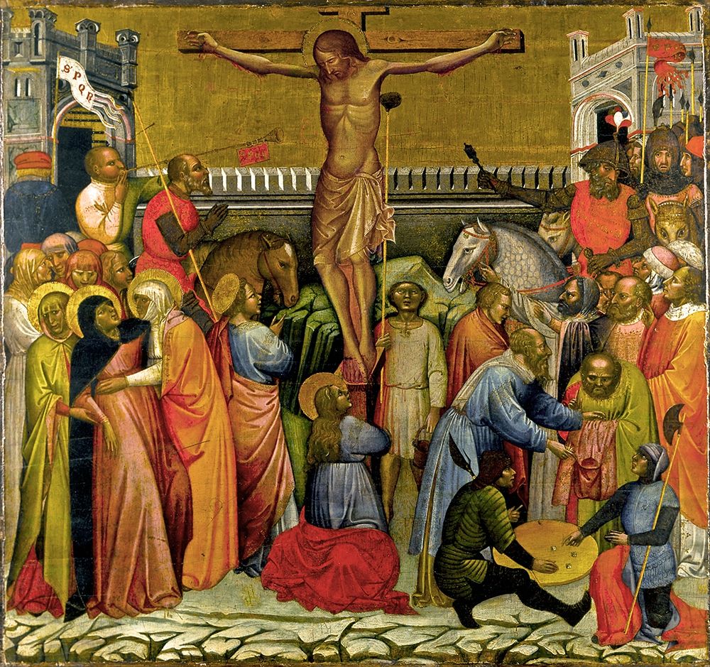 Crucifixion art print by Jacobello del Fiore for $57.95 CAD