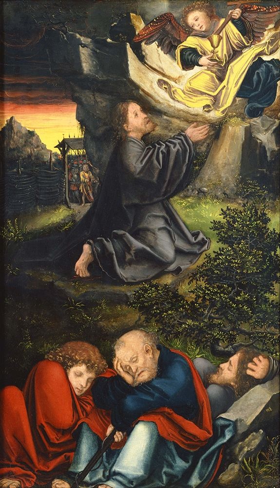 The Garden of Gethsemane art print by Lucas Cranach the Elder for $57.95 CAD