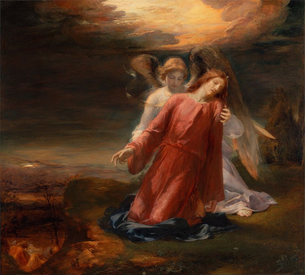 The Agony in the Garden art print by George Richmond for $57.95 CAD