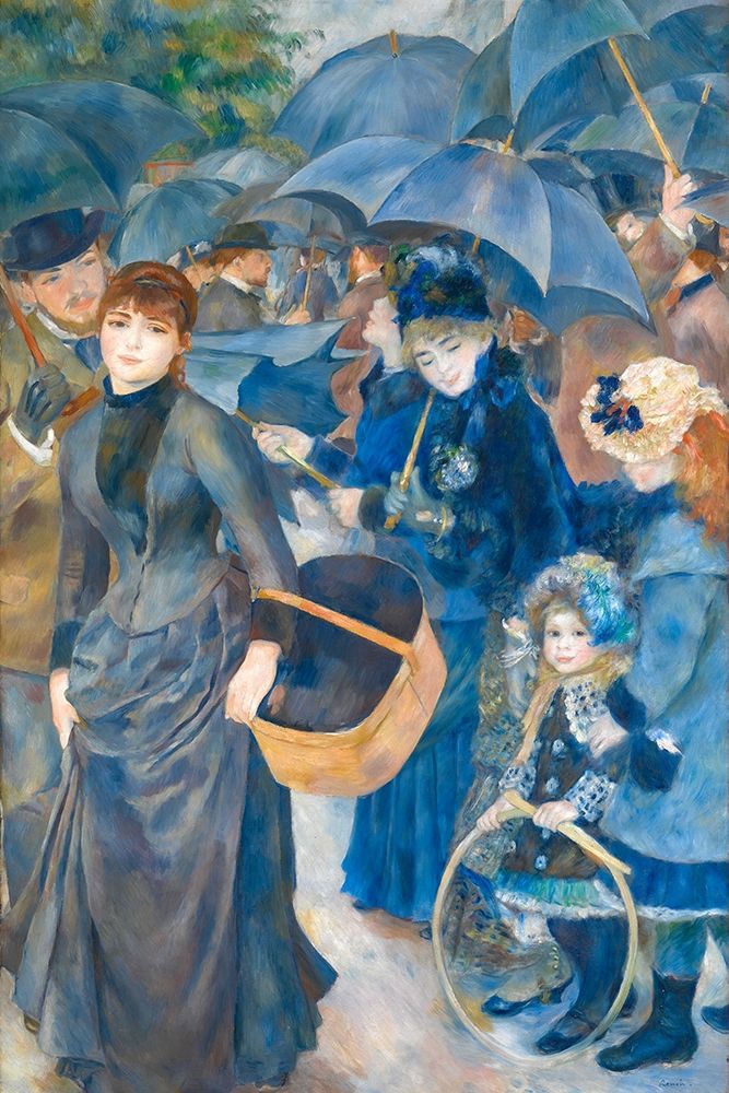 The Umbrellas by Pierre-Auguste Renoir