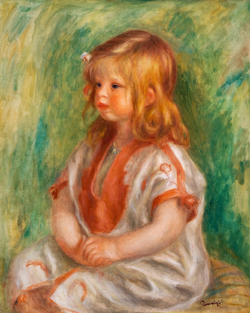 Claude Renoir 1904 art print by Pierre-Auguste Renoir for $57.95 CAD