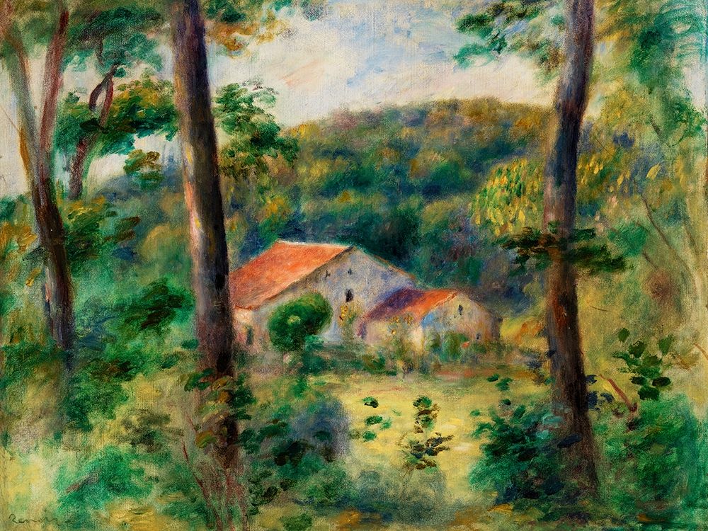 Environs of Briey 1899 art print by Pierre-Auguste Renoir for $57.95 CAD