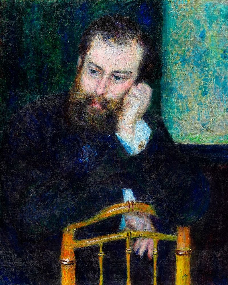 Alfred Sisley 1876 art print by Pierre-Auguste Renoir for $57.95 CAD