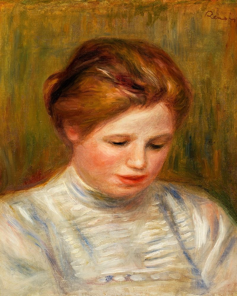 Head 1904 art print by Pierre-Auguste Renoir for $57.95 CAD