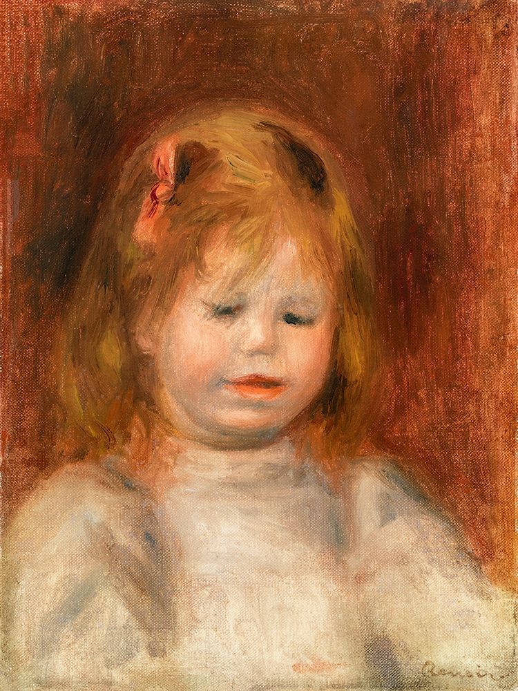 Portrait of Jean Renoir 1897 art print by Pierre-Auguste Renoir for $57.95 CAD