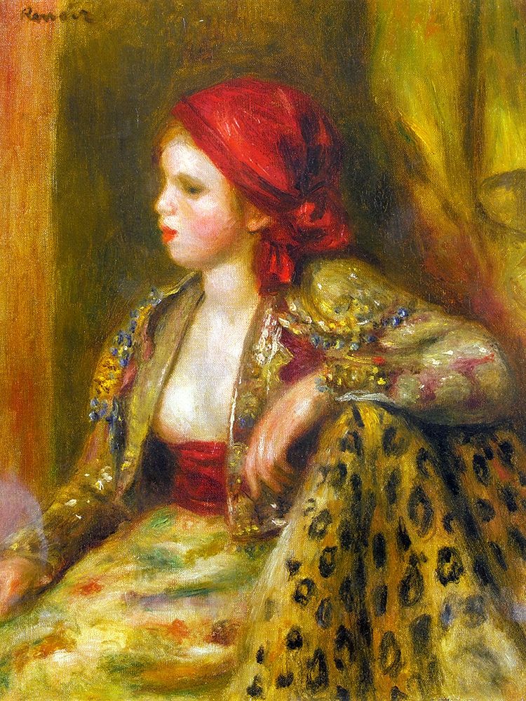 Odalisque art print by Pierre-Auguste Renoir for $57.95 CAD