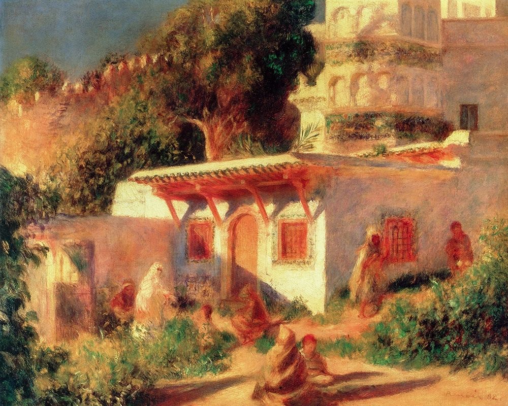 Mosque at Algiers art print by Pierre-Auguste Renoir for $57.95 CAD