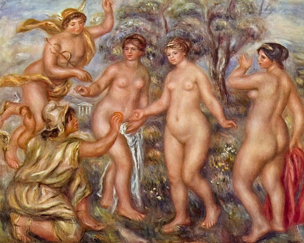 The Judgment of Paris art print by Pierre-Auguste Renoir for $57.95 CAD