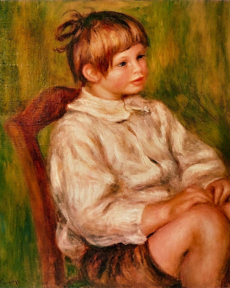 Coco Claude Renoir art print by Pierre-Auguste Renoir for $57.95 CAD