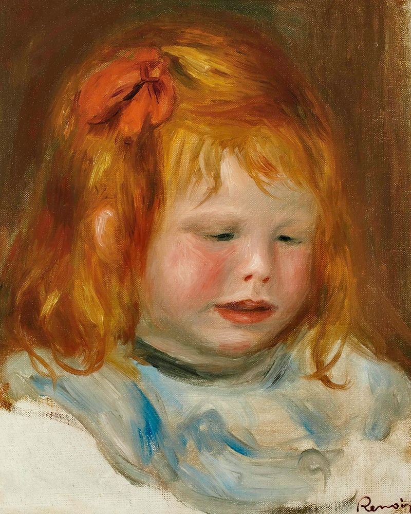 Portrait of Jean Renoir 1896 art print by Pierre-Auguste Renoir for $57.95 CAD