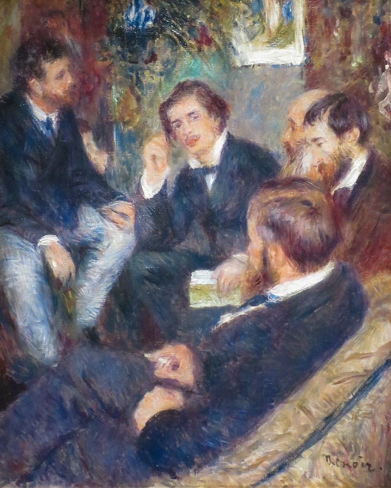 At Renoirs Home, rue St. Georges art print by Pierre-Auguste Renoir for $57.95 CAD