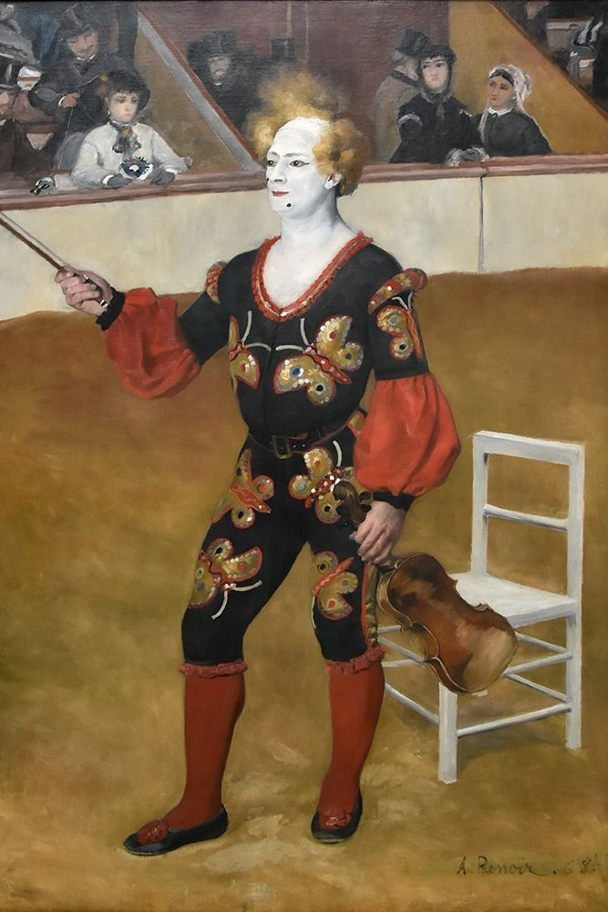 The clown art print by Pierre-Auguste Renoir for $57.95 CAD