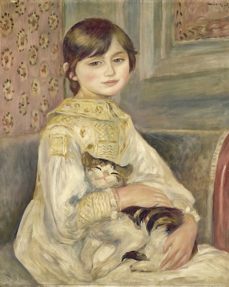 Julie Manet art print by Pierre-Auguste Renoir for $57.95 CAD