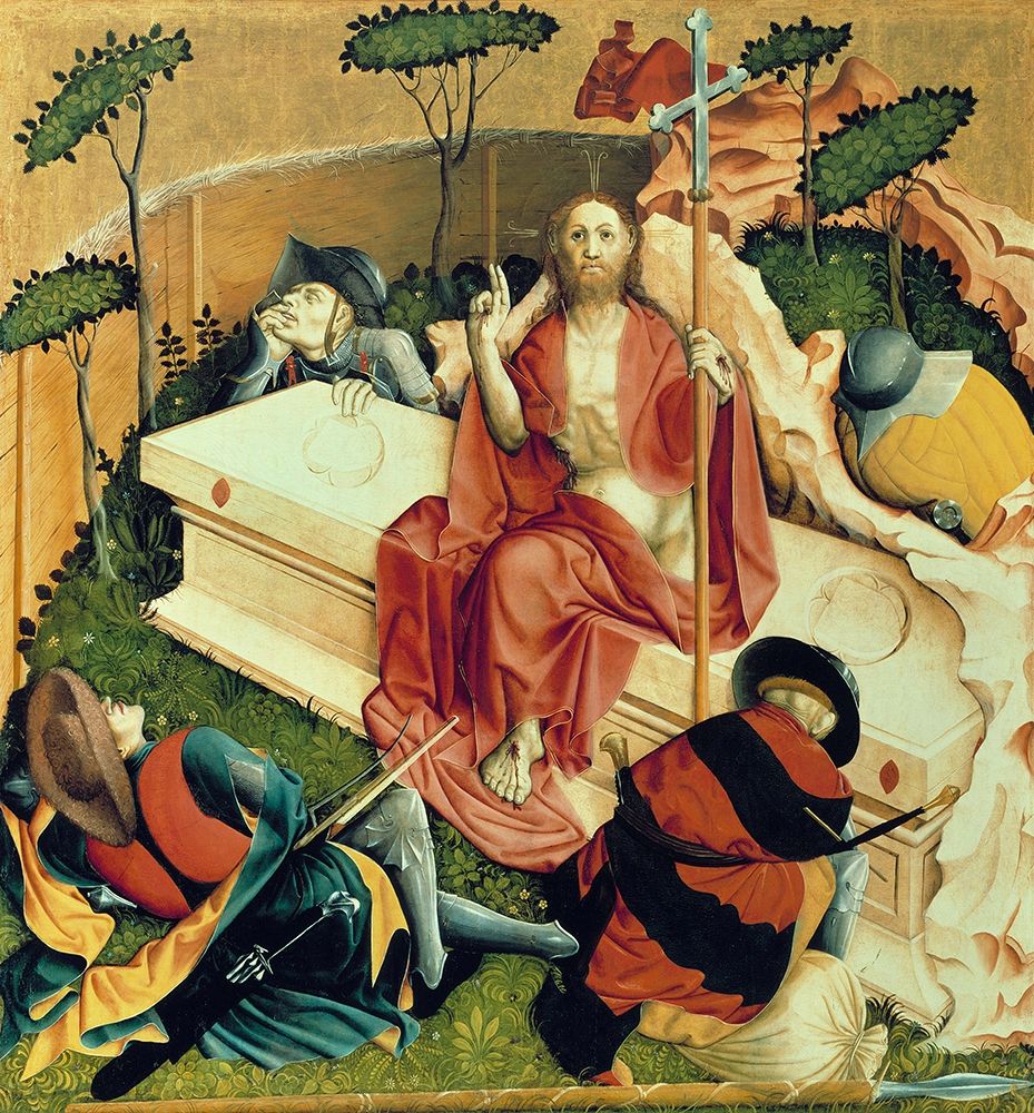 The Resurrection of Jesus Christ art print by Hans Multscher for $57.95 CAD