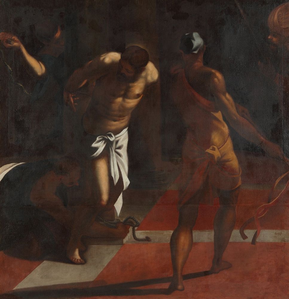 The Flagellation of Christ art print by Johann Christian Schroder for $57.95 CAD