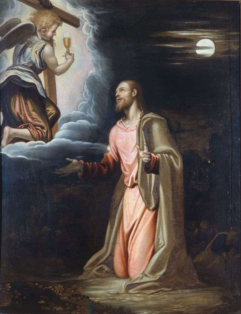Christ in the Garden art print by Simone Peterzano for $57.95 CAD