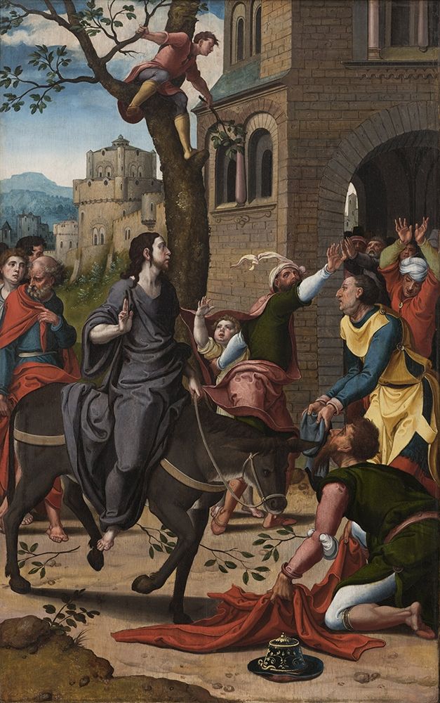 Entry of Christ into Jerusalem art print by Pieter Coecke van Aelst for $57.95 CAD